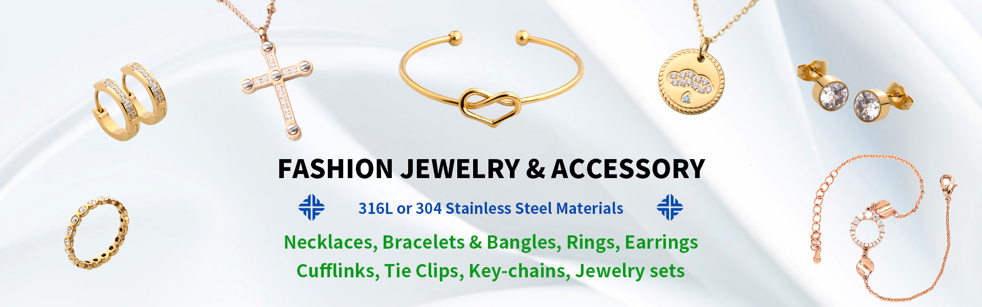 bijuterii din oțel inoxidabil, bijuterii și accesorii de modă, angrosist și producător de bijuterii,Dongguan Fullten Jewelry Co., Ltd